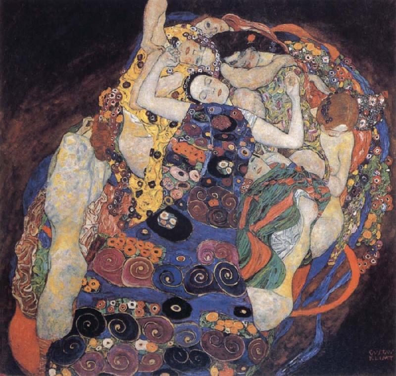 Gustav Klimt The Virgin Sweden oil painting art
